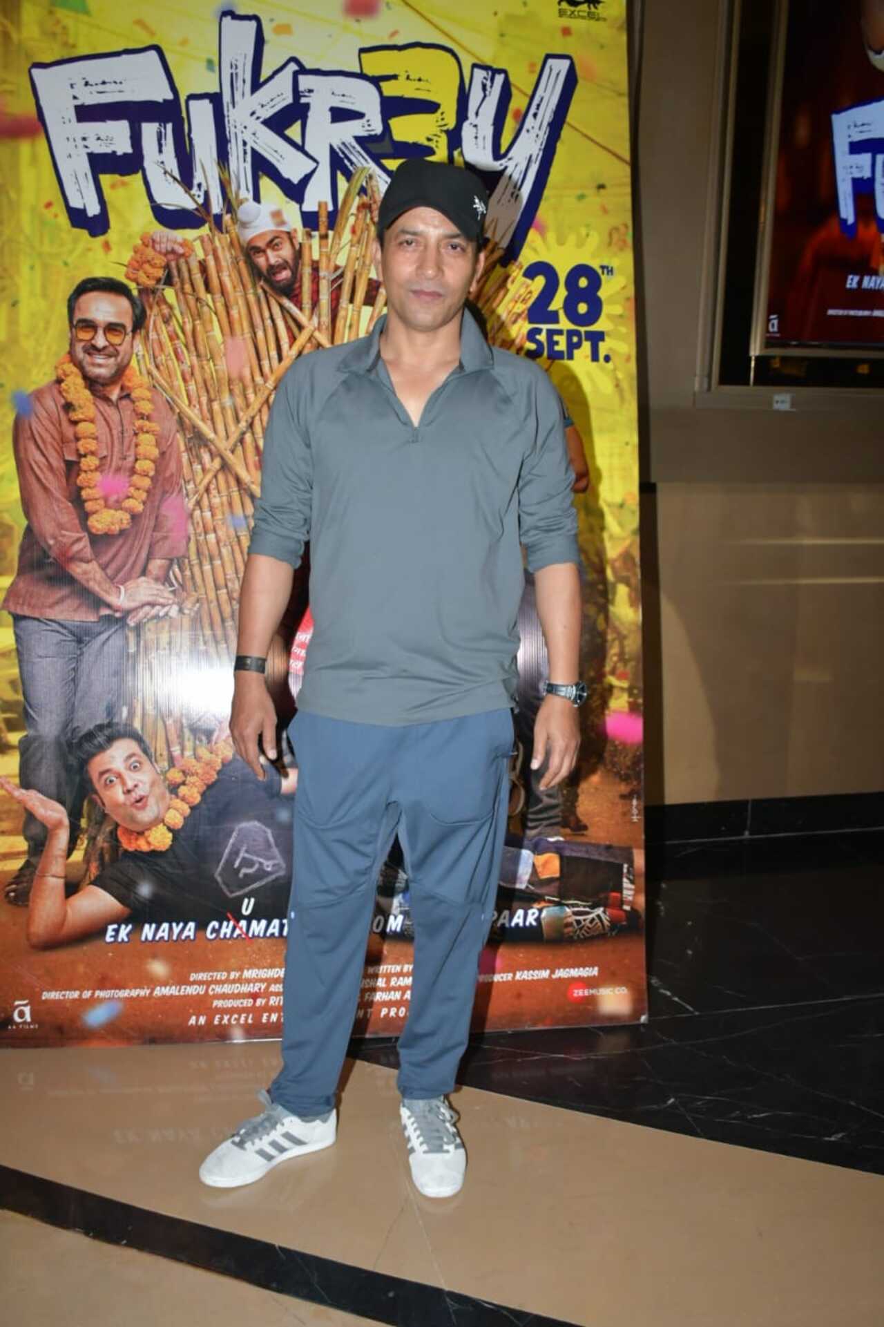 Deepak Dobriyal was also present at the screening